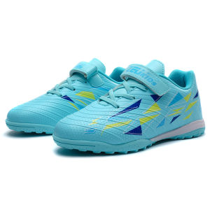 รองเท้าผ้าใบเด็กรองเท้าฟุตบอล TF Spikes ทนทานสไตล์แฟชั่นใหม่สำหรับเด็กผู้หญิง29-39สบายเท่กันลื่นรองเท้ากีฬานักเรียนอนุบาลประถมศึกษานักเรียนการฝึกอบรมมืออาชีพรองเท้าบูทฟุตบอลอินเทรนด์สำหรับเด็ก