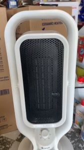 Máy sưởi gốm ceramic không đốt cháy oxy công suất 2500w xoay 4 chiều sưởi ấm không gian lạnh cho mùa đông ấm áp