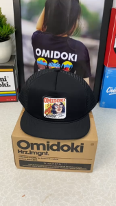 Trucker Hat Patch Visor Pendek Topi Jaring Pria Skena Distro Original Hitam Ocan