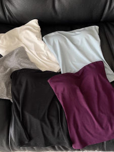 Cloud Feeling Strapless Tank Top Womens Inner Wear Silk Base Layer Summer New Date Small Top with Built-in Chest Pad