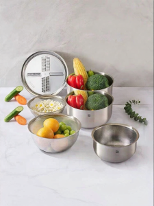 ZWILLING | Multifunctional Stainless Steel Kitchen Basin with Drainer and Grater