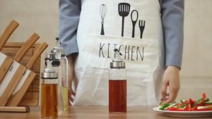 [Xả kho] Bình rót dầu ăn Bình đựng dầu ăn nước mắm bằng thủy tinh có vòi rót - Dung tích 300ml/500ml