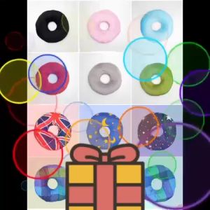 หมอนโดนัท รองก้น ป้องกันแผลกดทับ หมอนรองนั่ง หมอนอิง หมอน ที่รองนั่ง เบาะรองนั่ง นุ่มสบาย ประกอบสำหรับเรื่องการนั่ง