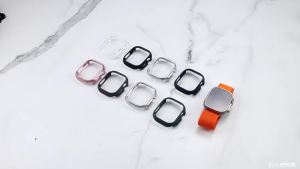 Matte Cover for Apple Watch Ultra 2 49mm Case Hard PC Shockproof Edge Protective Bumper iWatch Series Ultra 49 mm Accessories