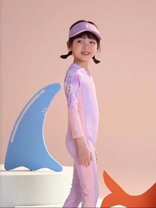 Bộ Đồ Bơi Trẻ Em YLIKE Chống Nắng Bộ Bơi Bé Gái Dài Tay Đồ Bơi Cho Bé Bộ Bơi Liền Bé Gái Dài Tay