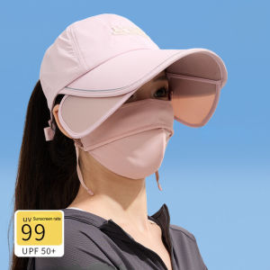 【WJ】Mũ chống nắng nữ chống tia cực tím mùa hè mũ lưỡi trai Xe đạp ngoài trời Big Cornice Sun Shade Cap