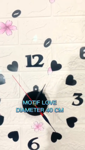 Jam Tembok DIY Jam Dinding Quartz Creative Design Model Unik Dan Lucu