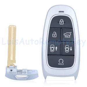4 / 5 / 6 / 7 Buttons Case Smart Remote Car Key Fob Shell Cover for Hyundai Santa Fe Nexo Staria Sonata Grandeur Tucson 2019+