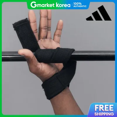 adidas | Lifting Cotton Gym Strap Weightlifting Deadlift Crossfit Wrist Support Wristband