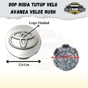 Tutup Velg Dop Roda Avanza ORIGINAL Harga Satuan
