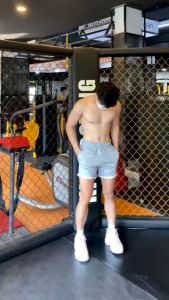 Quần short nam thể thao bản rộng không lai BAMIHOME chất vải nỉ da cá khô thoáng thoải mái QN09