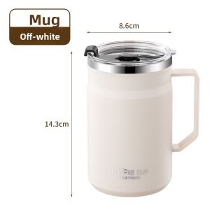 BIZE | Stainless Steel Handle Coffee Mug