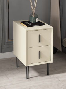 Small Bedside Table Mini 20/30cm Narrow Simple Type Small Size Mini and Simple Modern Light Luxury Bedroom Bedside Cabinet