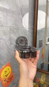 Suction Cup Hair Dryer Bracket Storage Rack Non Punching Rotating Lazy Person Storage Rack Divine Tool Hair Dryer Rack Storage Rack