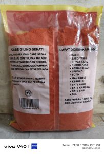CABE BUBUK KASAR dan HALUS SEHATI || BUMBU TABUR || SUPER PEDAS 1Kg