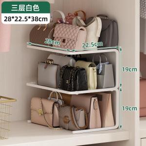 Multifunctional Space Saving Dormitory Wardrobe Organizer Bag Storage Shelf Divider Underwear Pants Arranger Korean Style