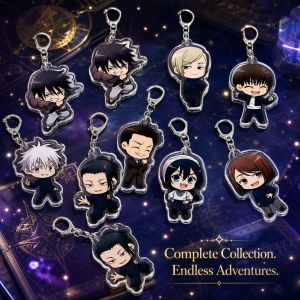 Bandai | Jujutsu Kaisen Yuji Itadori Acrylic Keychain Pendant Anime Charm Merchandise Cross Border Drop Shipping Ready Stock Wholesale
