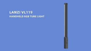 ULANZI VL119 RGB LED Tube Light - Handheld Stick Photography Studio Lighting - Mobile Phone Accessories