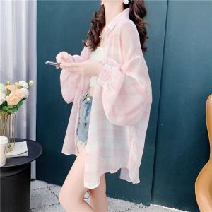 Breathable Loose Sun Protection Womens Shirt
