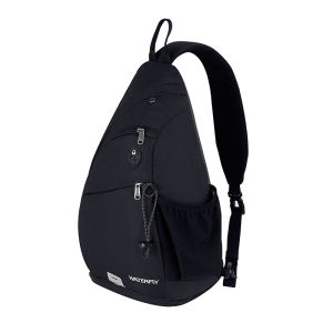 WATERFLY Crossbody Bag Sling Backpack korean Sling Bag Shoulder Bag for Men Women Traveling Cycling Hiking Daypack for women men
