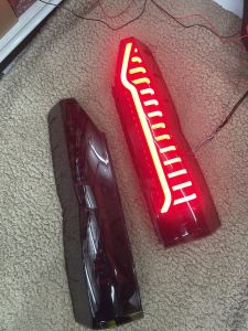 ไฟท้าย รถตู้ Hiace Commuter Full led ปี 2019 2020 2022 2023 2024 ไฟหรี่ ไฟเลี้ยววิ่ง