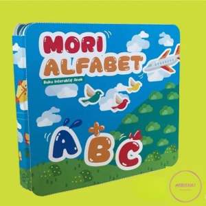Paper Book Mainan Bongkar Pasang Anak Buku Interaktif ABC Alfabet Usia 2-5 Tahun Pengenalan Huruf Dasar