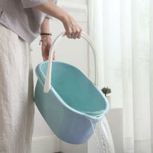 JIADONGLI | Rectangular Plastic Mop Bucket for Sponge Mop Cleaning
