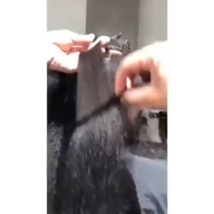 MELEDE Pelurus Rambut Pelat Lebar Profesional - Keramik PTC Suhu Diatur Cepat Panas untuk Rambut Tebal & Tegangan Ganda
