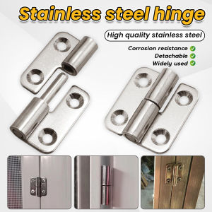 Flat Folding Door Fan-shaped Hinge Removable Industrial Hinges Stainless Steel Hinge 33*37*2mm