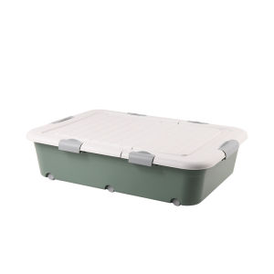 TIANSHU | Underbed Storage Box with Wheels Drawer-style Flat