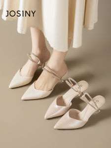 Josiny | Closed Toe Stiletto Heel Sandals