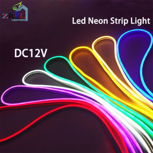 Dc12v đèn LED Neon Dải 120LEDs/M dây linh hoạt ống đèn neon không thấm nước 1m 2m 3M 4M 5m cho trang trí nội thất