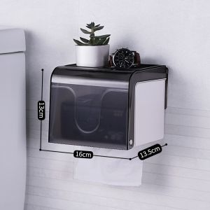 Double Celebration Suction Cup Toilet Paper Holder Kitchen Bathroom Paper Towel Rack No Drilling Required Easy Installation