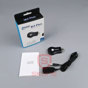 ORIGINAL AnyCast M9 PLUS Wireless Display Dongle 1080P HDMI Upgraded Wireless Dongle Screen Mirror 1080P Mini Wireless Display Receiver support chromecast Miracast DLNA Airplay for IOS/Android/Windows/Mac/TV/Projector