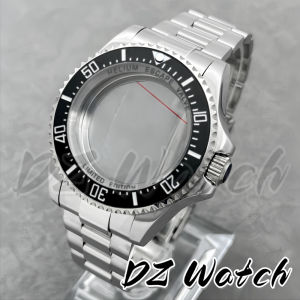 DZ 43mm SEA Diving Stainless Steel Case Helium Escape Valve Sapphire Glass Polished Center Strap Fits NH35 NH36 Movement 10ATM