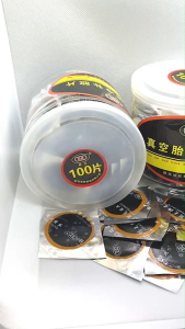 แผ่นปะยางรถธรรมชาติ ใช้ในการซ่อมแซ่มยางรถของคุณ ทรงกลมขนาด 43 มม. ใช้การซ่อมแซ่มยางรถของคุณได้เป้นอย่างดี