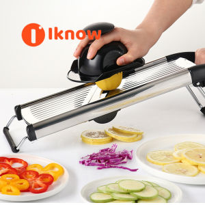 I know Multi functional stainless steel vegetable cutter shredder potato shredder shredder slicer kitchen tool
