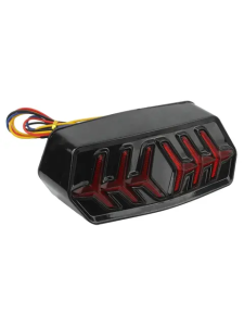 Motorcycle LED Brake Tail Light for Honda MSX125 CBR650F CTX700 CTX700N Flowing Flashing Turn Signal Rear Indicator Blinker