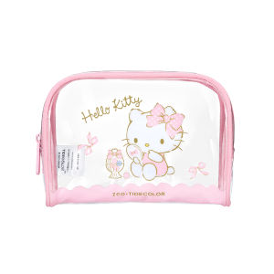 Tide color | Waterproof Pink Transparent Multipurpose School Bag
