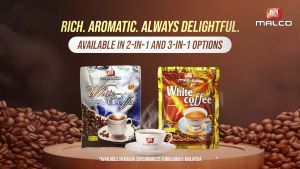 MALCO | 3 IN 1 | ORIGINAL | WHITE COFFEE | 40G x 15s | 40G x 3s | HALAL