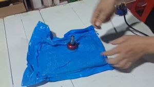 Self sealing metal Connector Vacuum valve for Prepreg Process Carbon fiber resin infusion