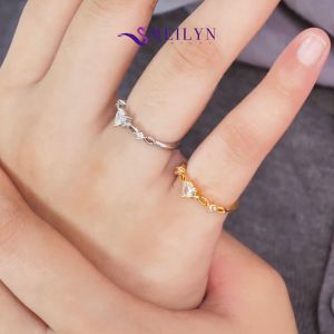 MEILYN Cincin Fashion Wanita Mata Love GG3 Emas Cantik All Series