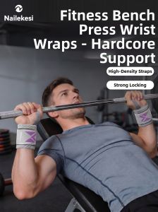 NAILEKESI | Gym Support Wristbands Sweat Absorption Pressure