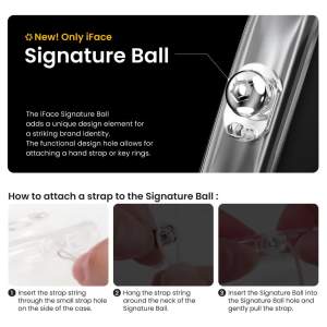 iFace Look in Clear Hybrid MagSynq case iPhone 16e  - Crystal Clear Magnetic Military-Grade Protection