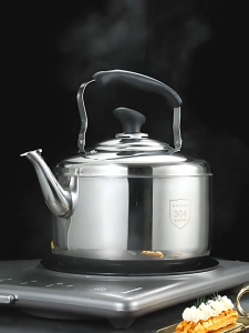 6L 8L 10L 12L  Large Capacity Thickened 304 Stainless Steel Whistle Kettle Suitable for Home Induction Cooker Gas Stove Gas Stove 6L 8L 10L 12L 不銹鋼水壺保溫壺COD