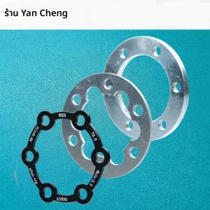 2 ~ 6 มม.เบรคแผ่นดิสก์เครื่องซักผ้าสเก็ตบอร์ดไฟฟ้าจักรยานการปรับเปลี่ยนอุปกรณ์เสริมแผ่นปะเก็น 6 หลุมล้อ Hub