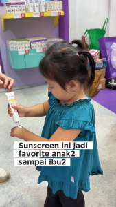 Purela Sunscreen Anak SPF 50+ PA++++ Membantu Menjaga Kulit Sikecil Dan Tetap Terhidrasi 30gr