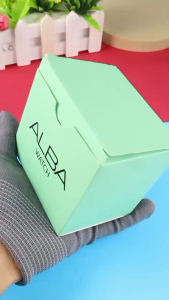 Box Exclusive+Paperbag jam tangan wanita bulat strip permata Alba VA-788HR