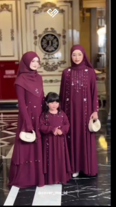 COD Royal Arabian Dress Anak Ceruty Payet 6-8th Gamis Anak Perempuan Fashion Terbaru 2025 Modern