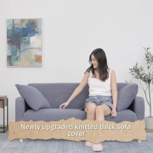 Easy-to-Install Stretchable Dirt-Proof L Shape Seater Slipcover